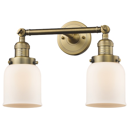 2 Light Vintage Dimmable Led Bathroom Fixture